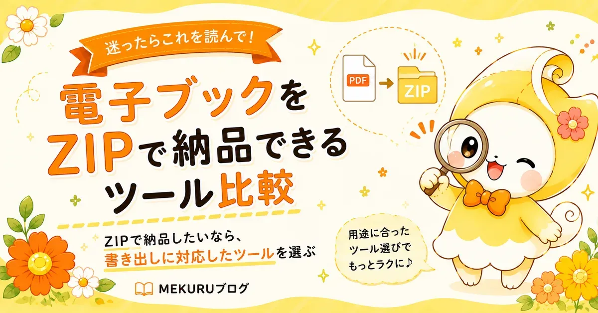 電子ブックをZIPで納品できるツール比較｜制作物として渡せる作成サービス【2026年版】